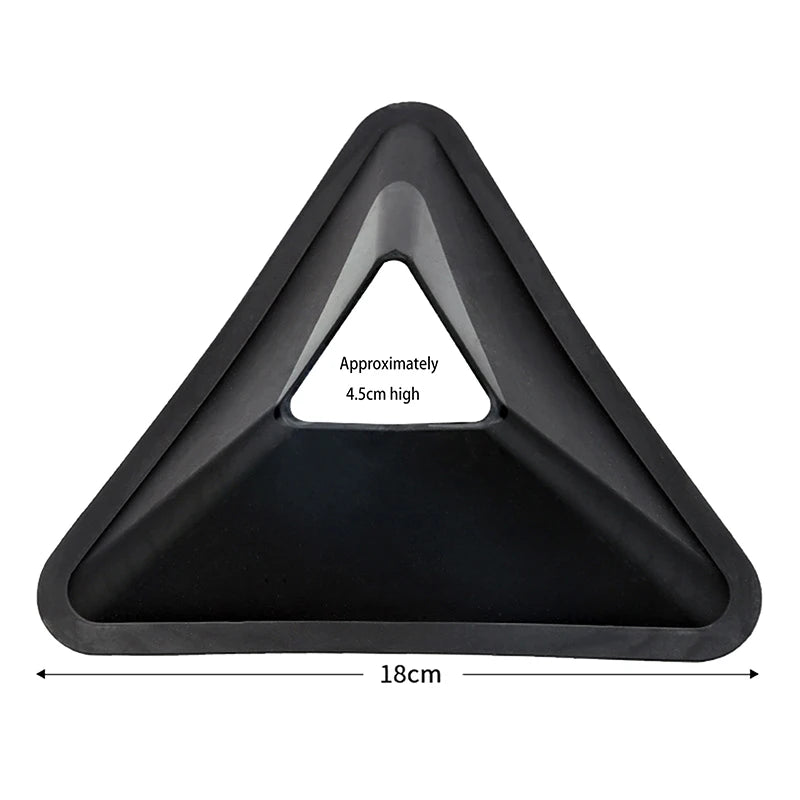 5PCS Football Training Disc Triangle Soccer Practice Field Sports Agility Training Cone Portable Equipment For Kids Adult