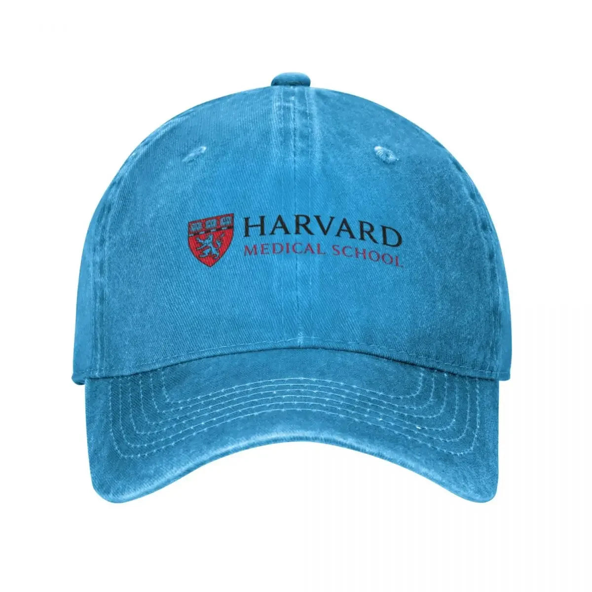 Harvard Medical School Baseball Caps Fashion Denim Hats Outdoor Adjustable Casquette Hip Hop Baseball Cowboy Hat for Men Women