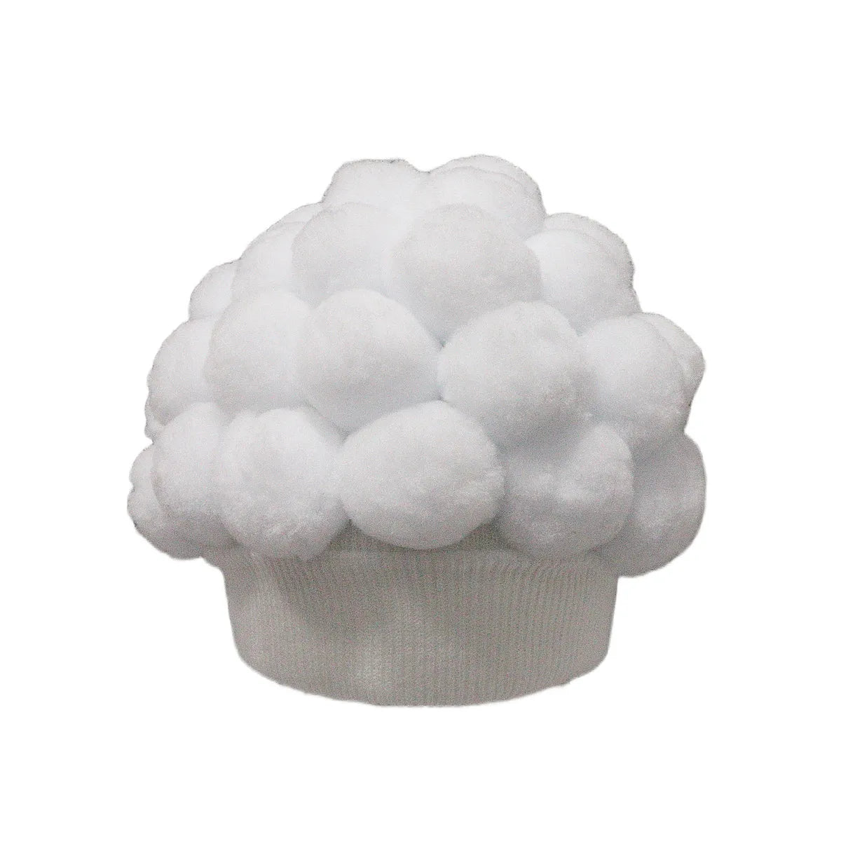 Hat, Knitted Yarn Hat for Spring and Autumn, Joke Hat, Flower Vegetable Brain, Funny Broccoli Pom-Pom Versatile Warm Hat