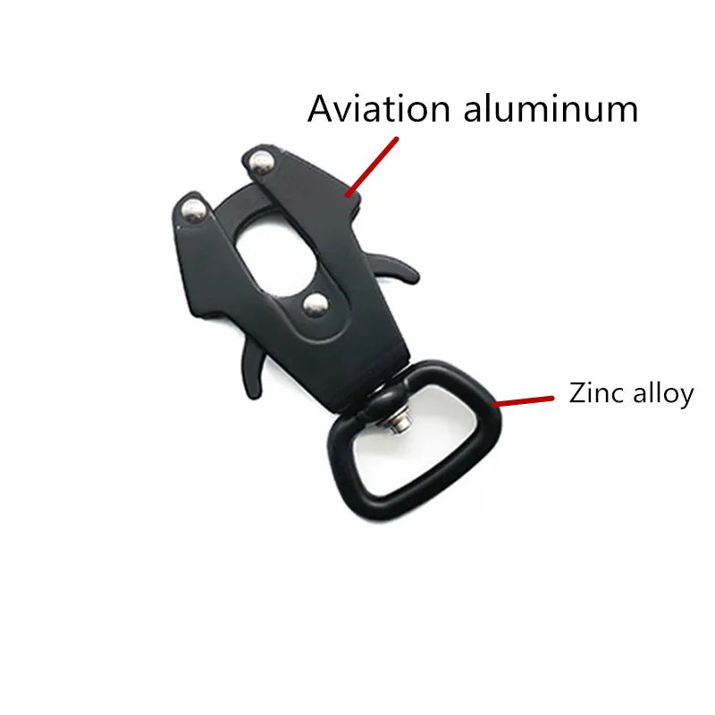 Frog clip, heavy duty quick release and locking dog leash buckle for attaching pet collars outdoor cable Accessories