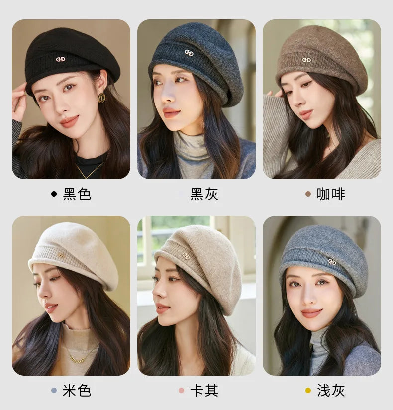 Slouchy Beanies for Women Winter Hats Soft Warm Beanie Hat Ladies Knitting Skull Beanies