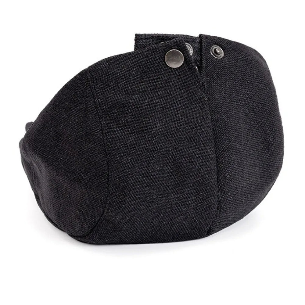 Curved Brimmed Hat Breathable Peaked Cap Plain Design Casual Duckbill Hats Short Brim Comfortable Flat Hats Daily Use