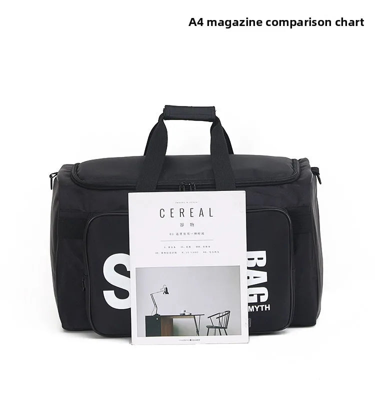 Sports And Fitness Bag Multi Functional Shoe Storage Travel Bag Large Capacity Basketball Football Shoulder Bag