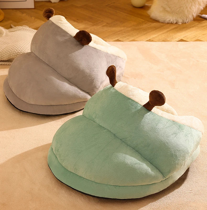 Winter Warm Cat Nest Soft Thicken Cat Bed Comfortable Pet Sleeping Bed for Puppies Cats Cozy Cats Cave Kitten House Pet Supplies