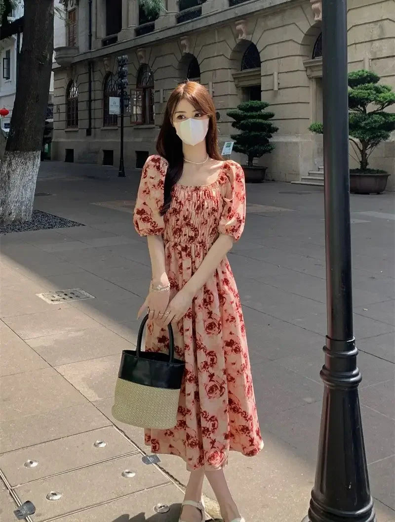 Dresses for Women Holiday Long Loose Woman Dress Birthday Maxi Soft Black Trendy One Pieces Harajuku Xxl Elegant Luxury Hot Chic