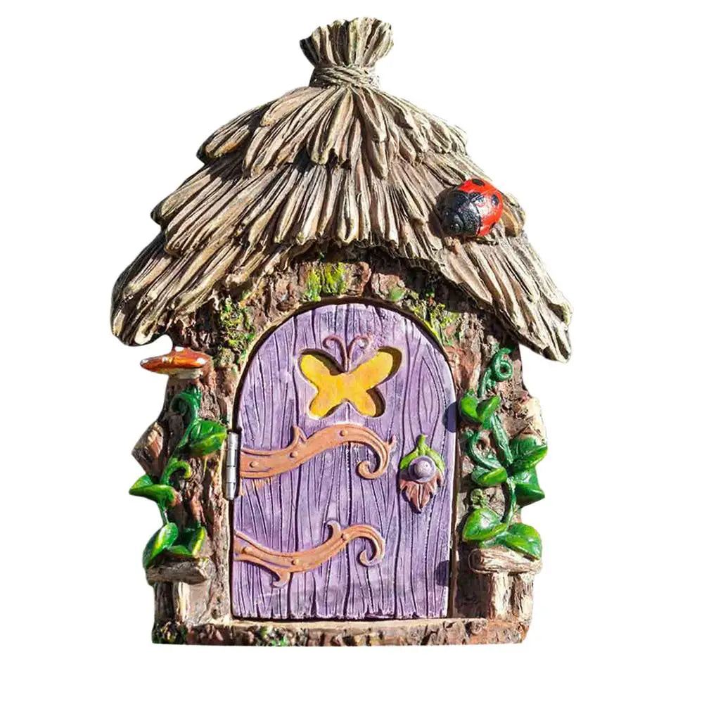 Fairy Tale World Dwarf Garden Landscaping House Resin Crafts Restaurant Garden Home Decoration Accessories