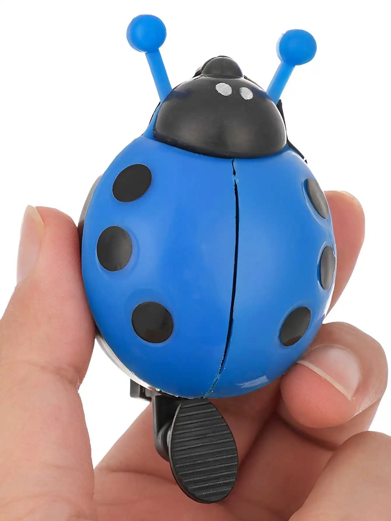 Bicycle Bell Cute Children's Ladybug-Shaped Bicycle Accessory Available in Multiple Colors Suitable for Use While Riding