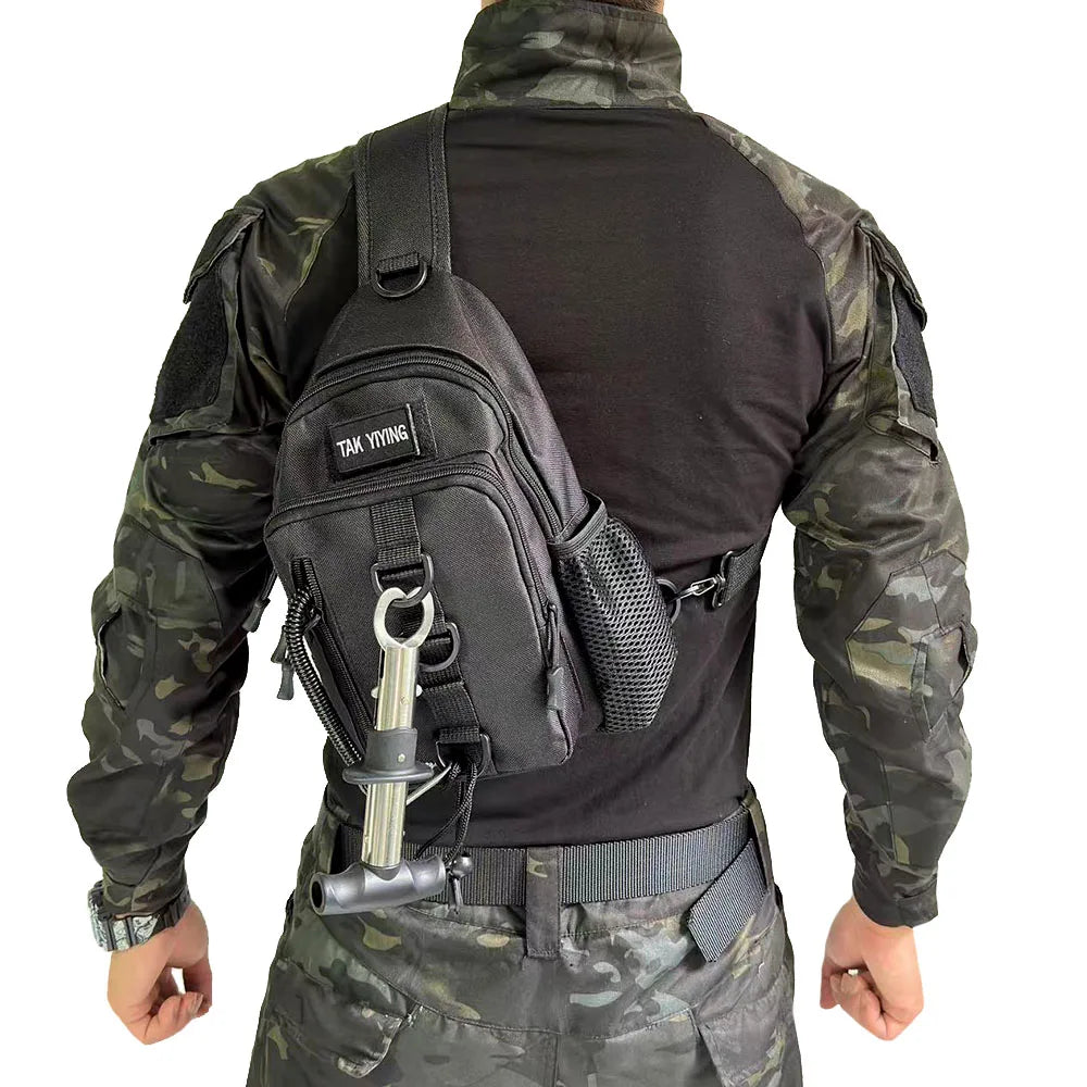 Outdoor Sports Shoulder Sports Backpack, Multifunctional Chest Bag, Tactical Backpack, Sports Backpack for Men & Women