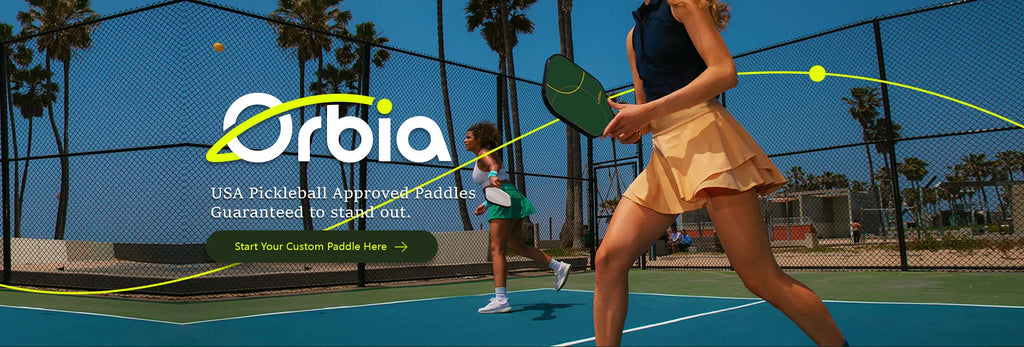 Orbia Pickleball Paddles Set 4 Balls 2 Pickleball Paddle 1 Bag Pickleball Sports Equipment Comfortable Grip For Outdoor Play