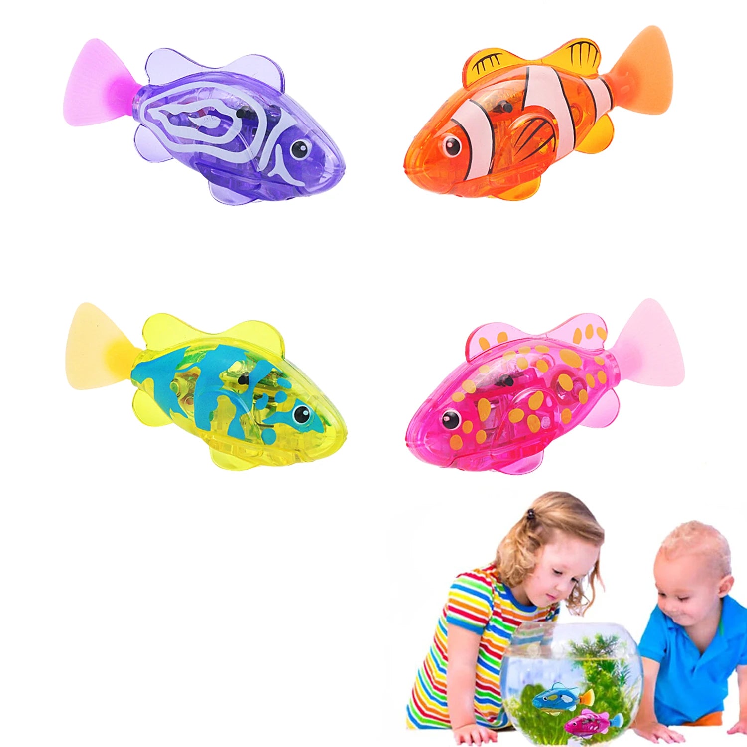 Pet Toys Teasing Cat Electronic Swimming Fish Cat Fun Pet Toys Lighting Simulation Electronic Sensing Fish
