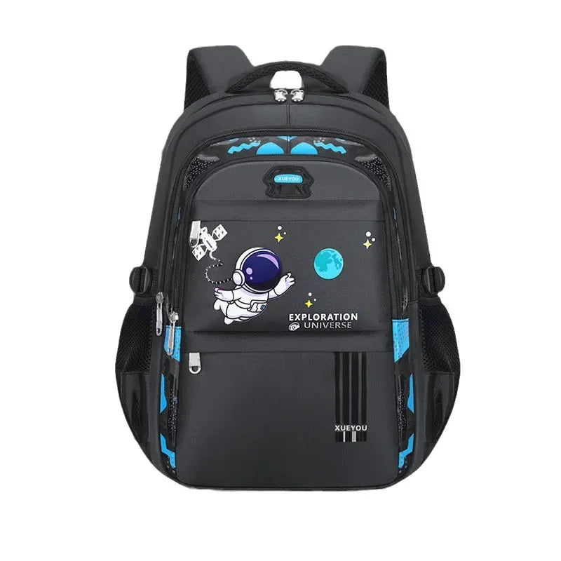 Kid Backpack 2-16Year Children School Bags for Boys Astronaut School Backpack Waterproof Primary Boy Book Bag Mochila Infantil