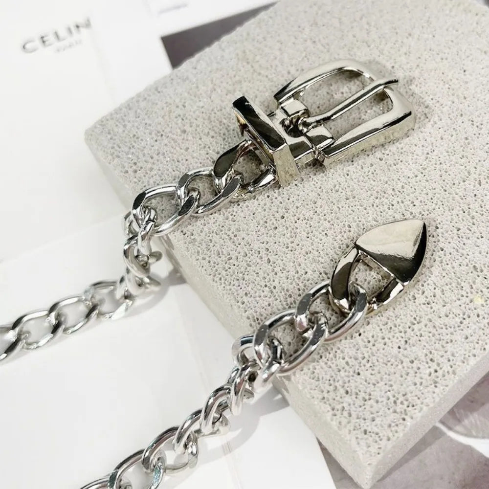 Metal Chain Belts Women Waistbands Long Tassel Waist Chain Dress Jeans Belts Lady Waistband Belts Women Body Chain