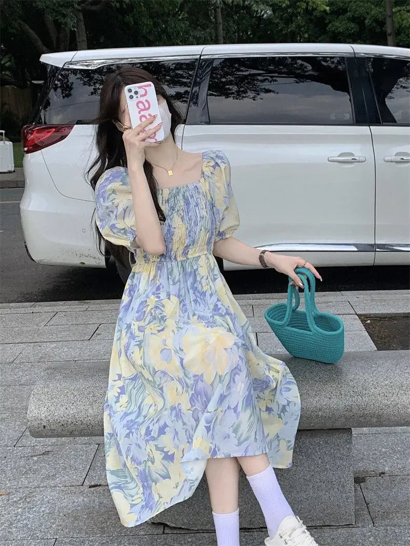 Dresses for Women Holiday Long Loose Woman Dress Birthday Maxi Soft Black Trendy One Pieces Harajuku Xxl Elegant Luxury Hot Chic