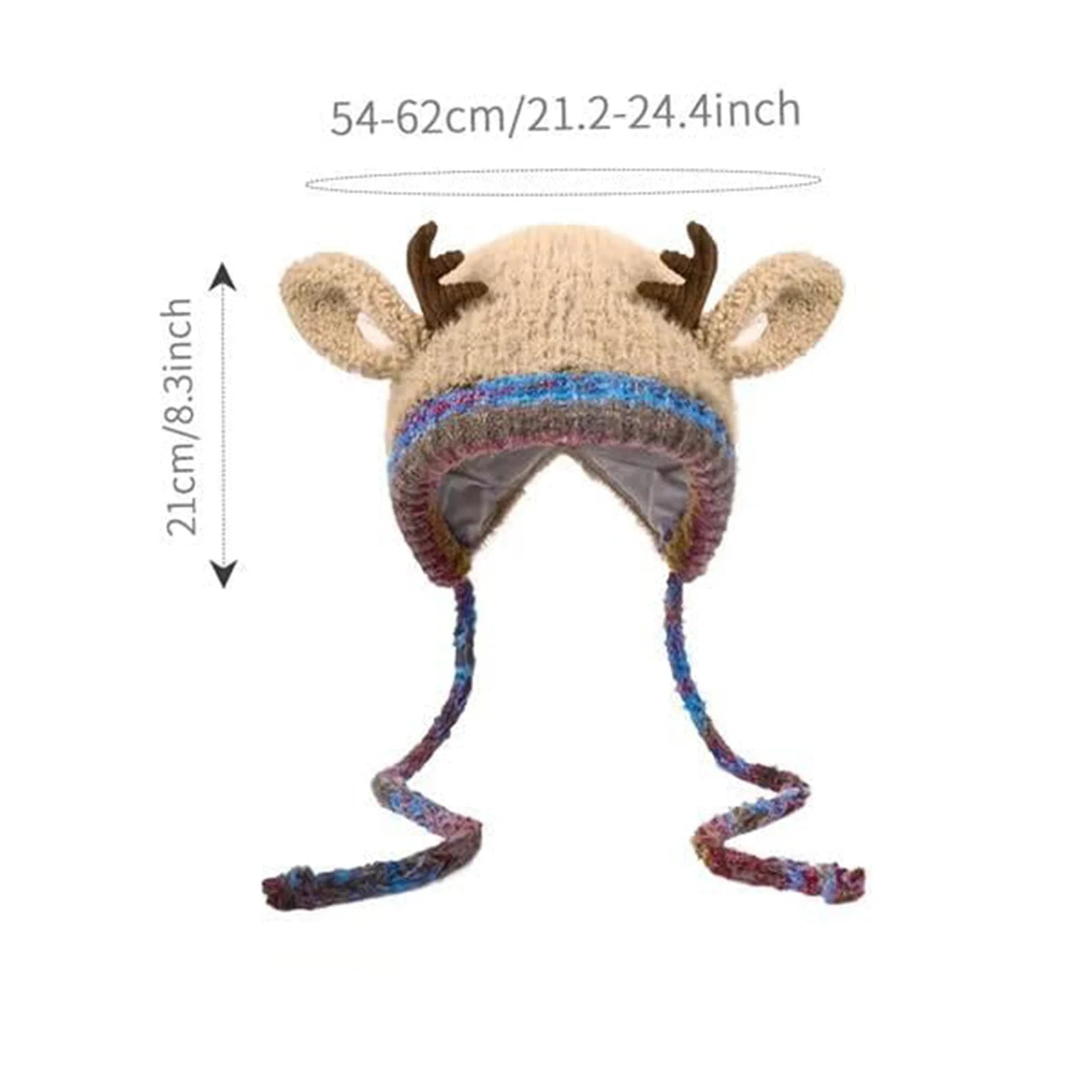 Knitted Hats In And Winter With Plush Called For Warmth Wrapped In Ear And Woolen Hats  Baby Kids Head Knitted Hats In And Winte
