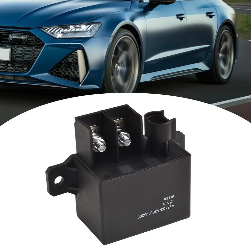 Automotive Circuits 12VDC Power Relay Automotive Relay Reliable Operation Retention Nuts Included For Automotive Systems