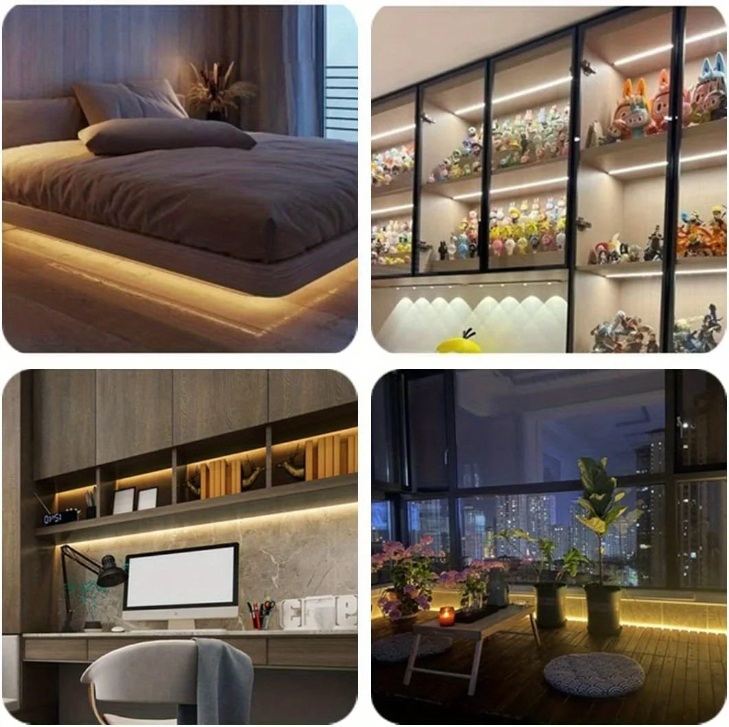 LED Strip Neon Light USB DC 5V Dimmable Touch Sensor Switch Flexible Silicone Neon Sign Tape Waterproof For Outdoor Home Decor