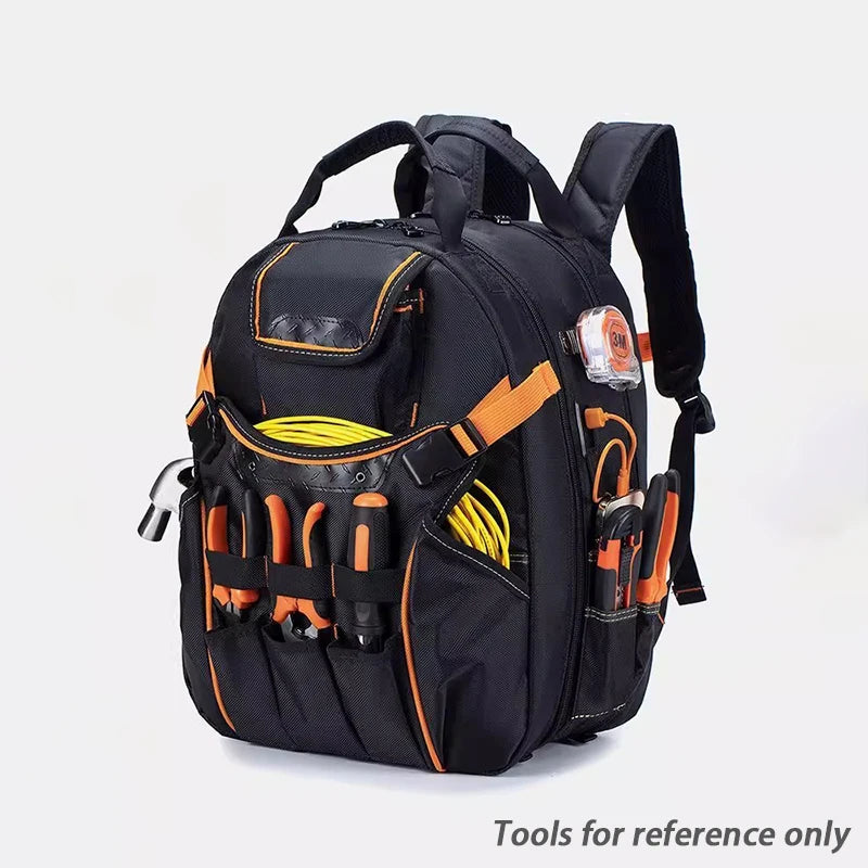 Electrician Tool Bag Professional Carpentry Complete Tools Bag Portable Waterproof Shoulder Straps Toolkit Oxford Toolkits