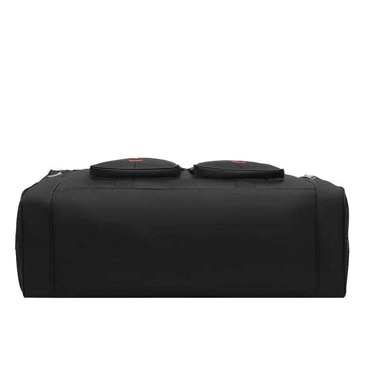 Large capacity luggage bag - multi pocket travel handbag, sports equipment bag, zipper closure