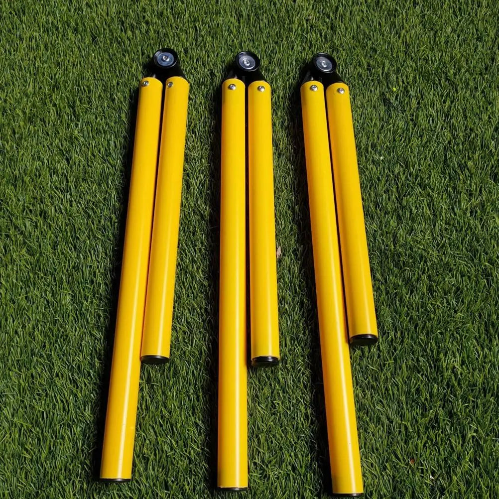 2Pcs Training Equipment Soccer Drill Equipment Football Agility Poles Football Training Aids Soccer Sign Pole Hurdling Training