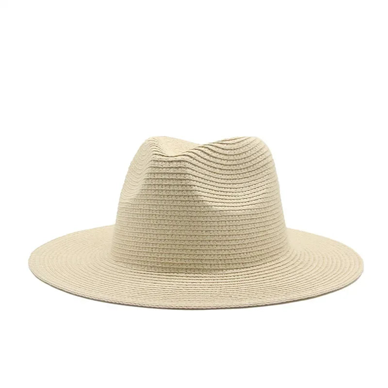 Women's Hat Hats for Women Summer Straw Sun Hats Men's Caps Sun Protection Beach Summer Women Men Panama Straw Hat Gorras Hombre