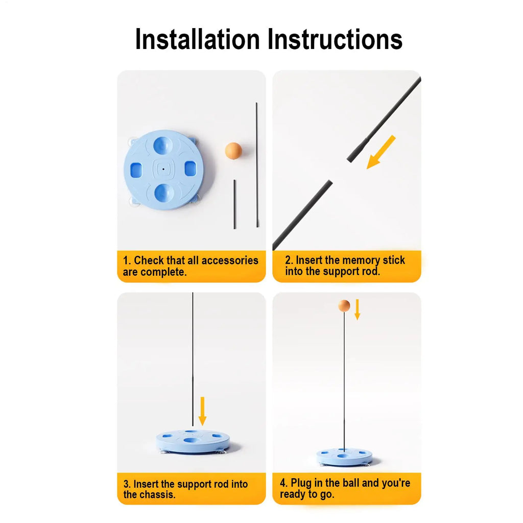 Table Tennis Trainer Table Tennis Elastic Shaft Equipment Trainer Single Sports Accessories For Kids Adults Players Exercise