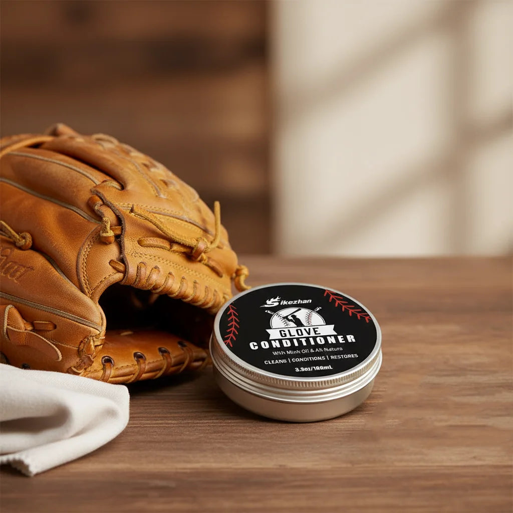 Portable Leather Conditioner for Baseball Softball Gloves and All Leather Sports Equipment Care and Protection Matériel De Sport