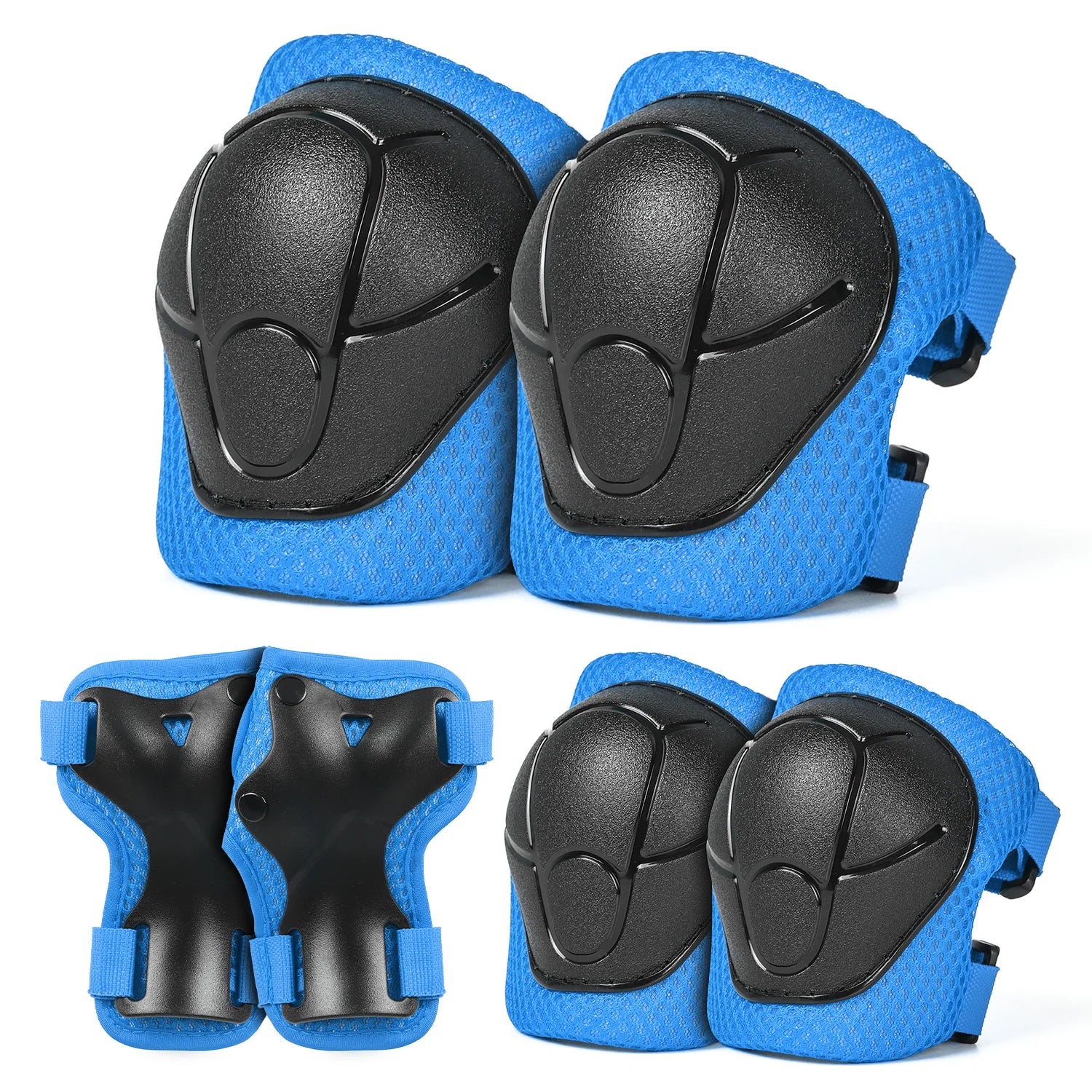 Kids Protective Gear Child Knee Elbow Pads Wrist Guard Sports Protection for Scooter Skateboard Balance Bike Cycling Equipment