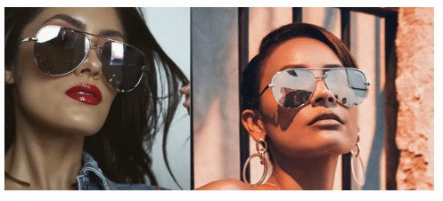 Aviator Sunglasses for Men Women Retro Men's Sunglasses Mirror Lens for Driveing Traveling Fishing Outdoors UV400 Protection