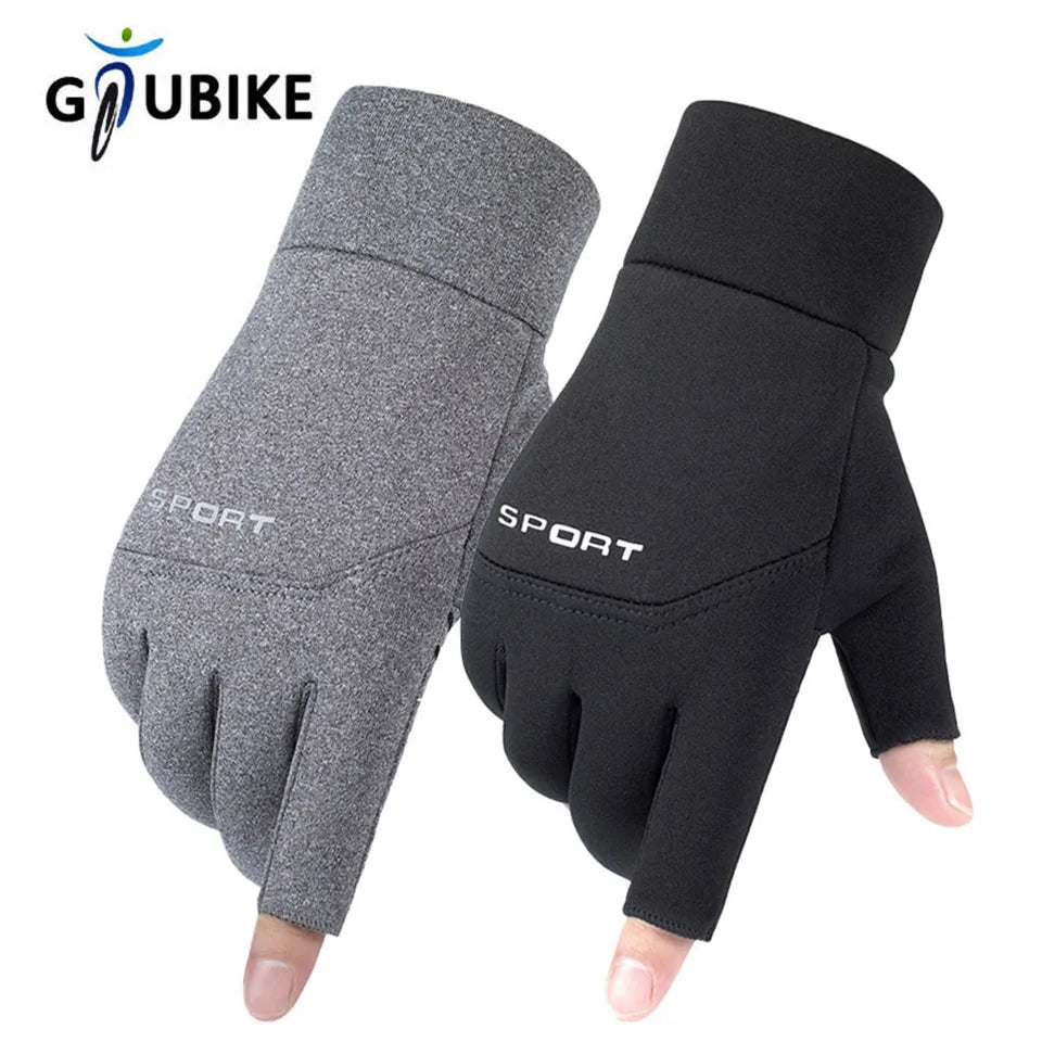 GTUBIKE Winter Men's Women's Warm Gloves Windproof Waterproof Touchscreen Gloves Outdoor Sports Running Fishing Cycling Glove