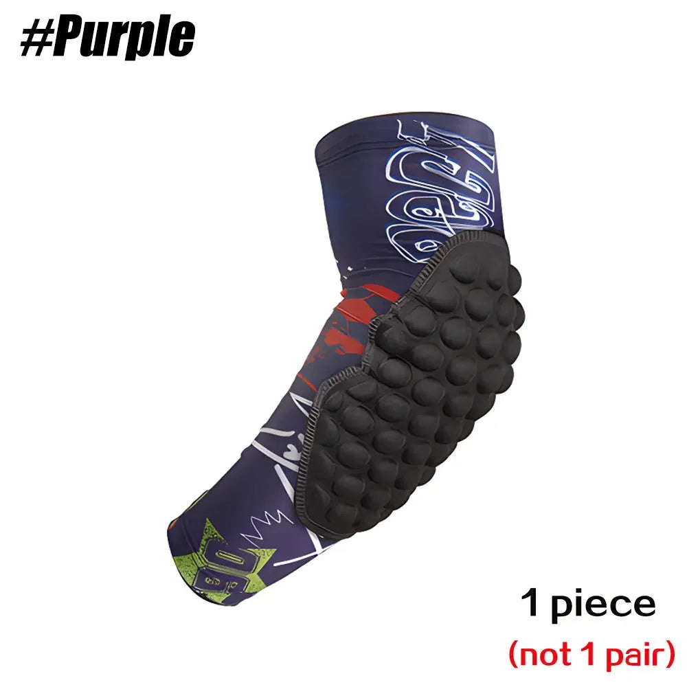 Sports Children Elbow Support - Compression Arm Protective Elbow Guards for Football Basketball Baseball Bowling Tennis Hockey