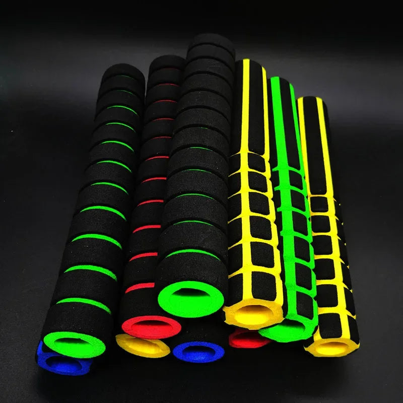 1Pairs 22cm Long Bycicle Grips Motorcycle Handlebar Non-slip Soft Foam Grips Bike Parts Handle Bar Cover Bycicle Accesories