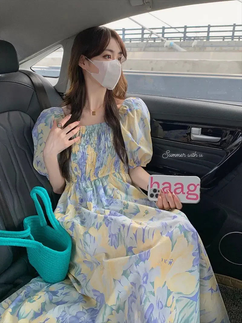 Dresses for Women Holiday Long Loose Woman Dress Birthday Maxi Soft Black Trendy One Pieces Harajuku Xxl Elegant Luxury Hot Chic