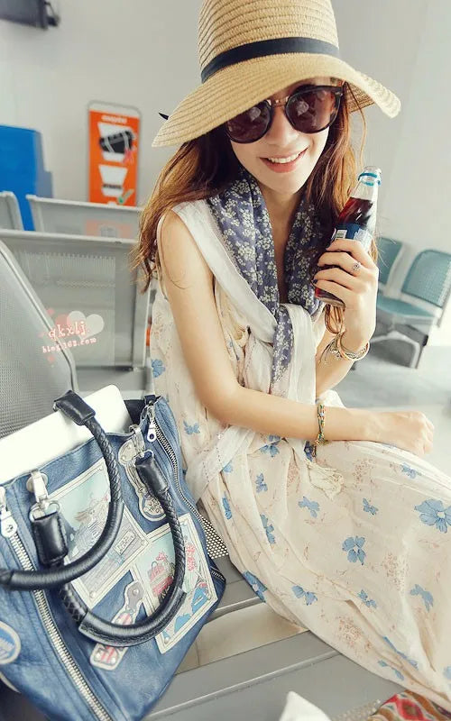 Straw Hat Summer Hats for Women Chapeau Femme for Beach Solid Beige Khaki with Bowknot