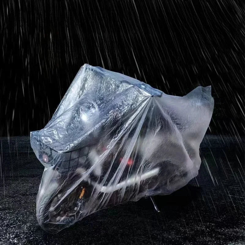 Bicycle Cover Disposable Waterproof Dustproof Cover Dust Transparent Motorcycle Covers Bike Protective Gear Bycicle Accessories