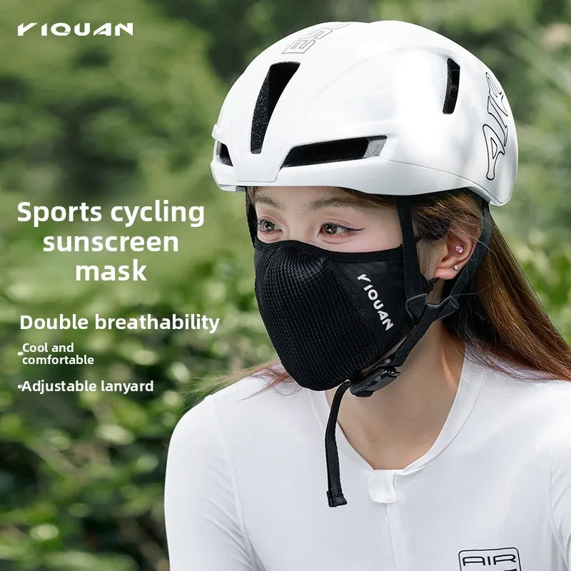Cycling Mask, Windproof, Dustproof, Breathable, Sunscreen, UV Protection Mask, Outdoor Sports Running Equipment