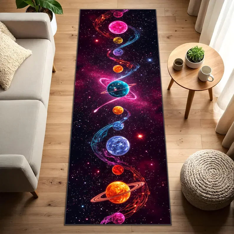 Rug Runner Sci-Fi Home Decor for Movie Fans Funny Hallway Carpet Geek Gift Inspired Floor Art Home Decoration