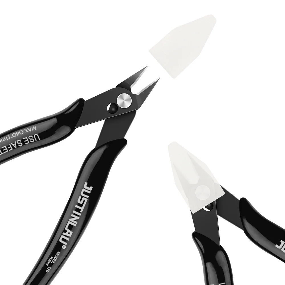2Pcs Mini Nose Cutting Plier Electrical Wire Cable Cutter  Metal Side Snips Flush Pliers Convenient Durable Tool