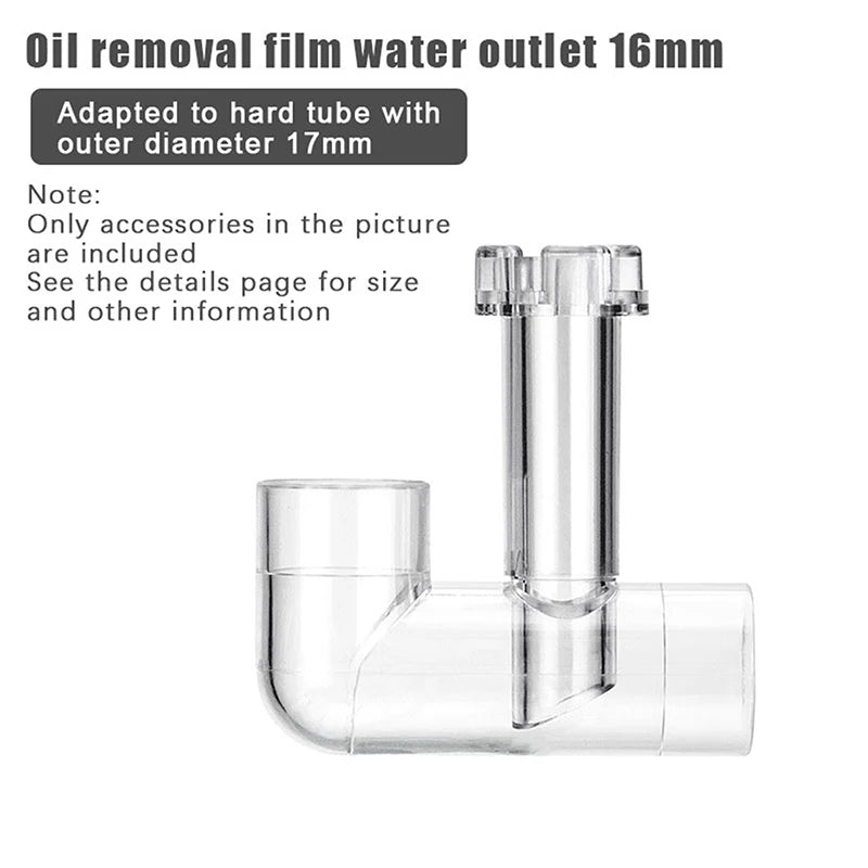 Aquarium Decoration Kit; Lily Outlet and Skimmer; Fishbowl Filter Accessories; Akvarium Fish Tank Essentials