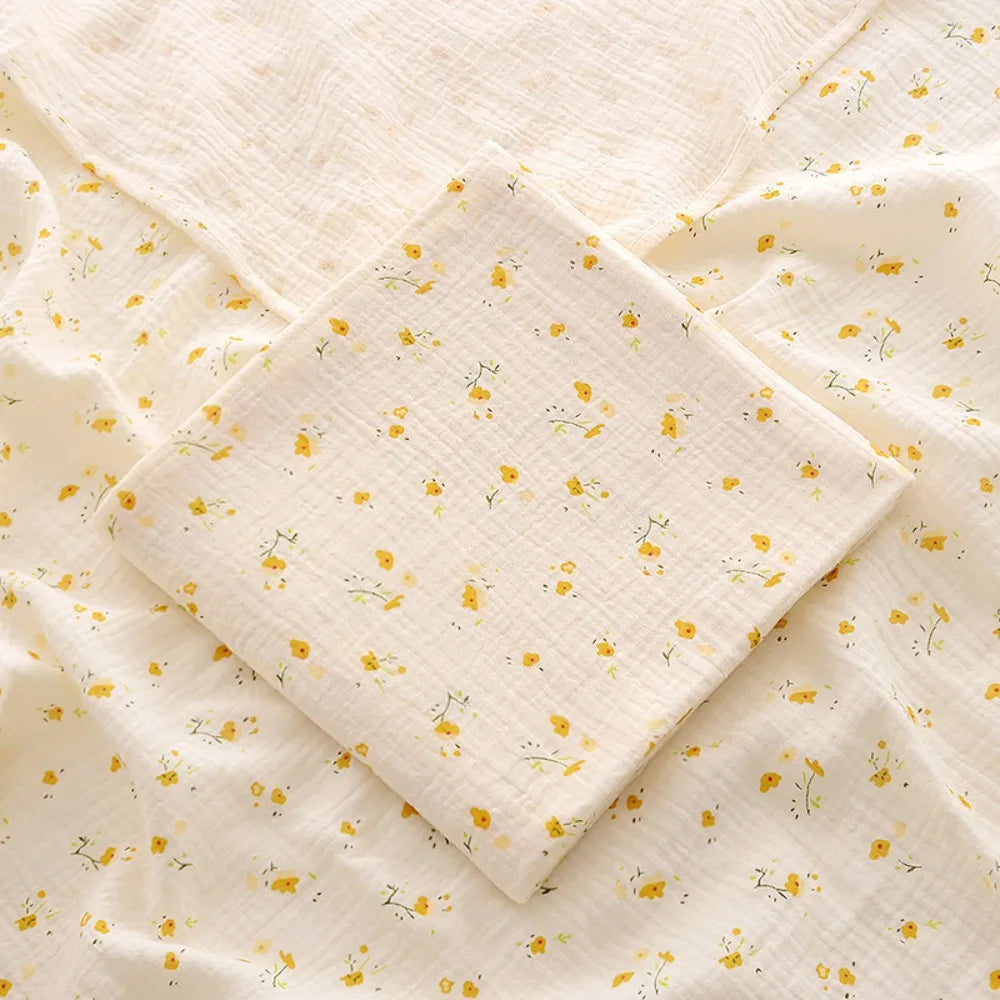 Bedding Textiles Cotton Baby Blanket Soft Breathable Cover Blanket for Infant Skin-friendly Thickened Nap Sleeping Rug Sofa