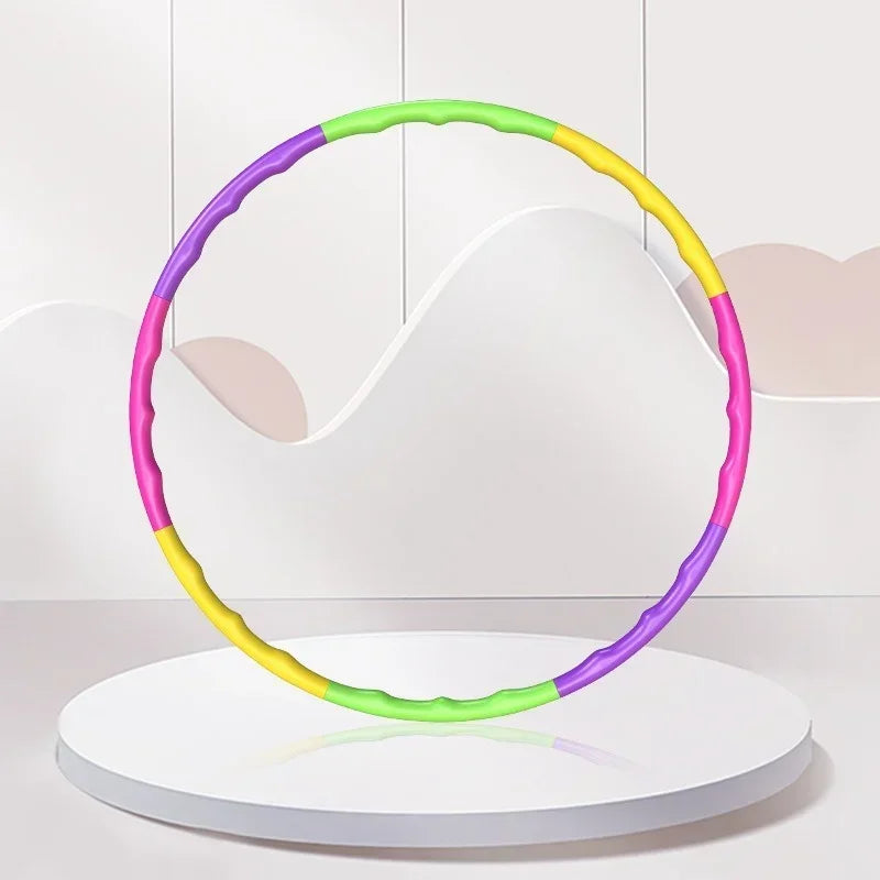 Sport Removable Color Hoop Equipment for Children Portable Exercise Plastic Fitness Training Circle Children's Best Gifts