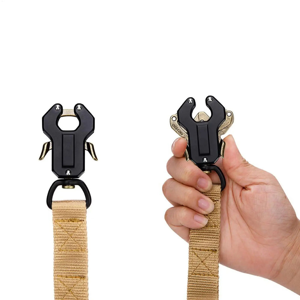 Dog Leash Clasp Zinc Alloy Dog Leash Locking Clips Pet Puppy Outdoor Collar Accessory Puppy Quick Release Chain Locking Buckles
