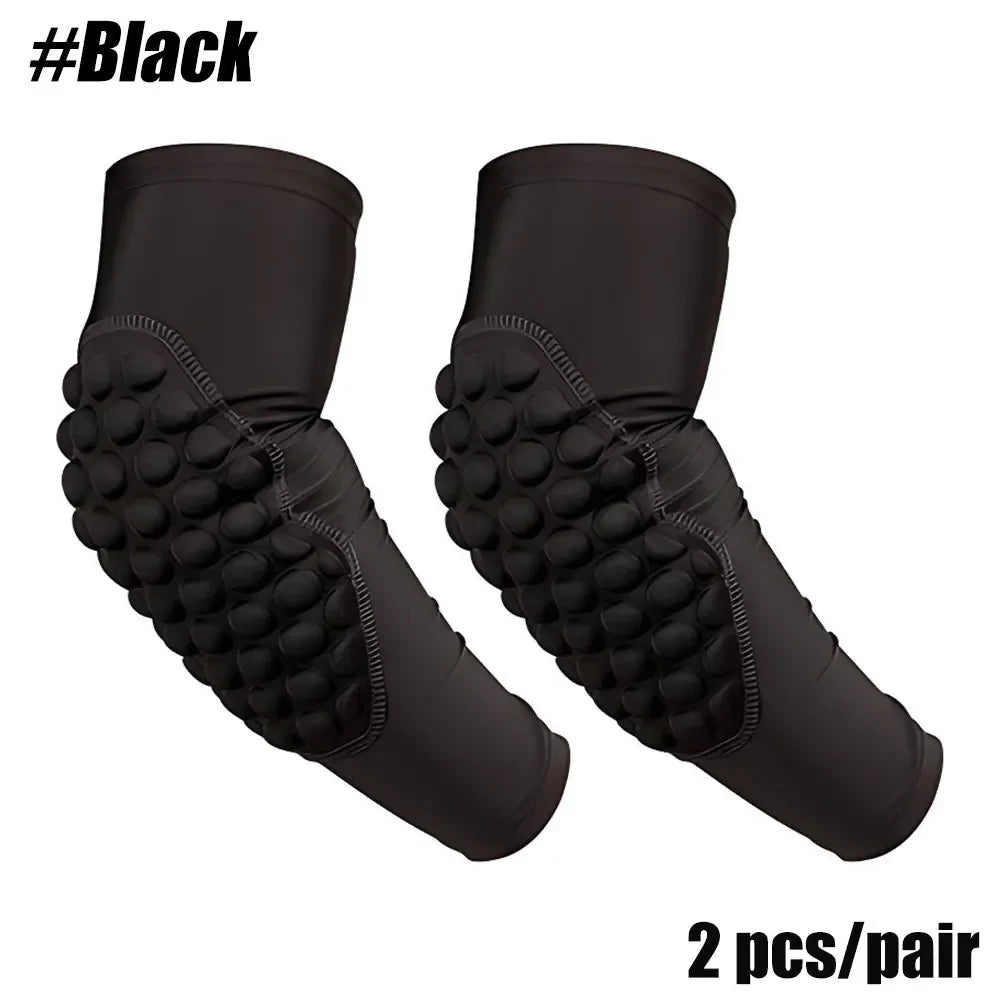 Sports Children Elbow Support - Compression Arm Protective Elbow Guards for Football Basketball Baseball Bowling Tennis Hockey