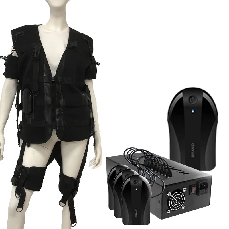 Fitness Club Coach Professional EMS Training Clothes Vest Electronic Set Wireless Control Rechargeable