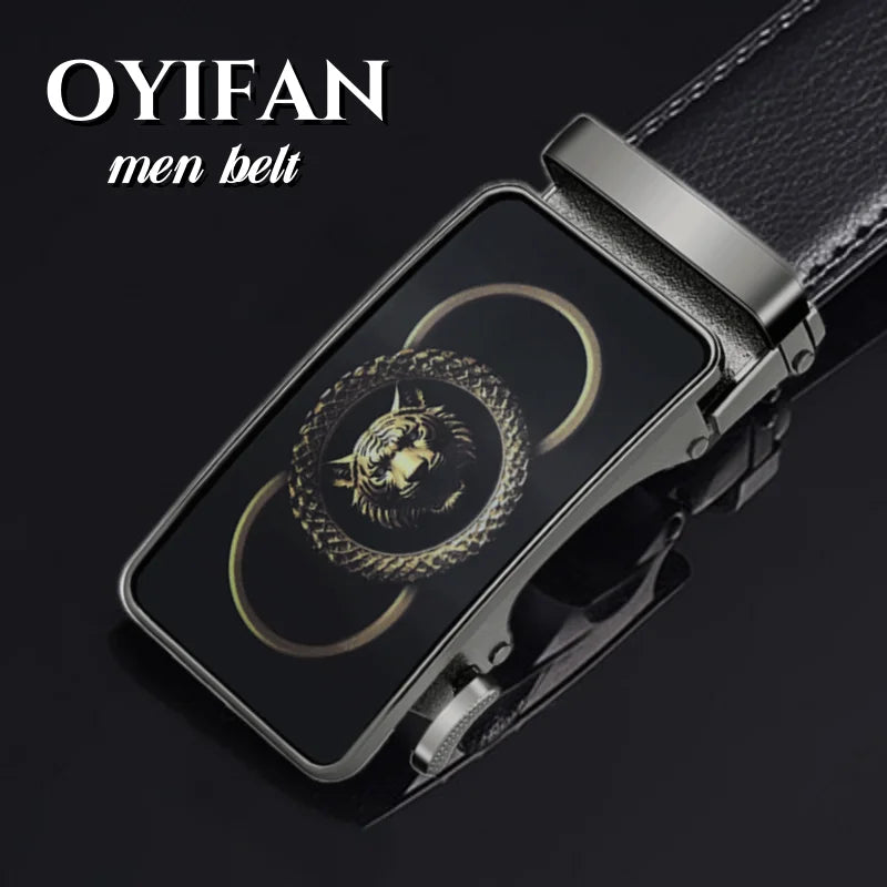 Men Genuine Leather Belts Ratchet Belts Designer Belts Men Business Belts Quality Genuine Leather Genuine Durable Belts