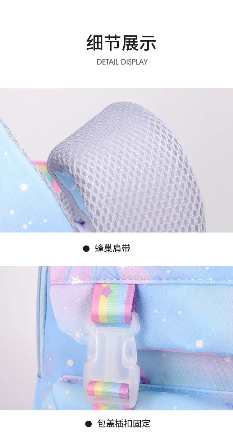Backpack 2025 Cute Pink Backpacks for Girl Boy Fashion Casual Students Schoolbag Custom printed patterns are available.