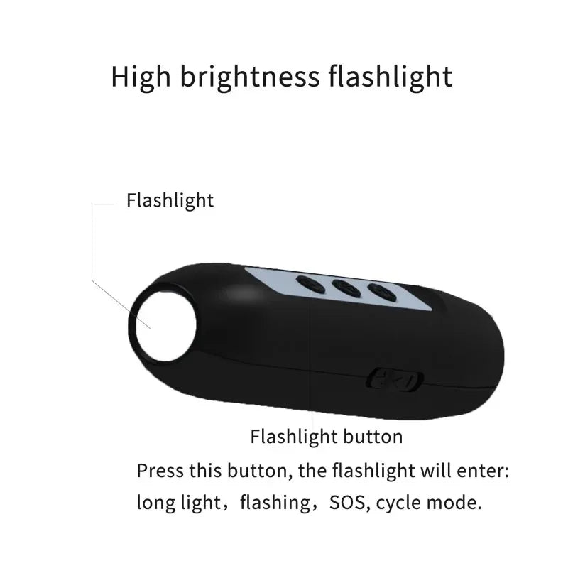 Ultrasonic Pet Dog Repellent, Portable Handheld Anti Bite and Anti Barking Drive Stick with LED Flashlight Pet Repellent