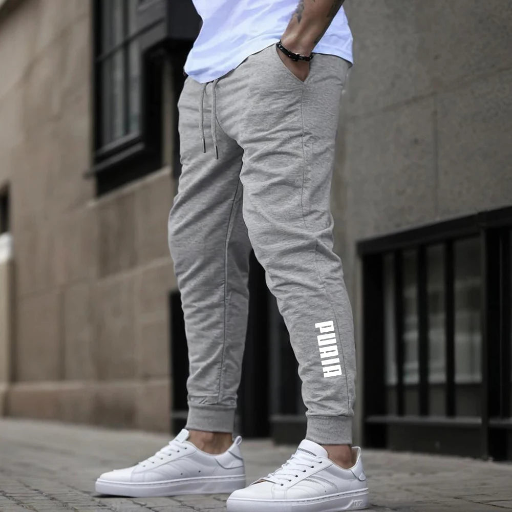 New men's printed fashionable sports pants - fitness sports pants - comfortable sports trousers - running sports pants - fitness