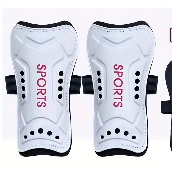 Youth football leg guards, 1 pair of leg guards, football equipment for matches, breathable and durable calf equipment