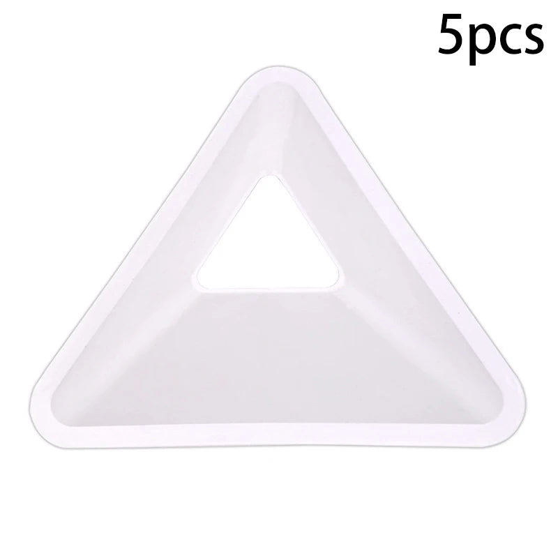 5PCS Football Training Disc Triangle Soccer Practice Field Sports Agility Training Cone Portable Equipment For Kids Adult