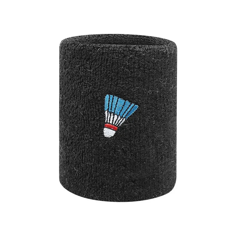 Badminton Wrist Guard Sports Equipment Professional Embroidery Tennis Protection Wipe Sweat Running Sweat Absorption Anti Sprain